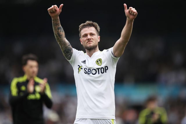 Leeds United captain Liam Cooper completes the top 6, with high ratings for tackling (78) and aggression (79).