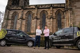 Orocco founders Mark Ivinson and Jonny Blurton.