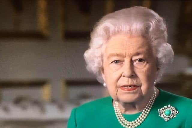 In a televised address earlier this month, the Queen thanked frontline NHS staff, care workers and others carrying out essential roles for their efforts in fighting the Covid-19 epidemic
