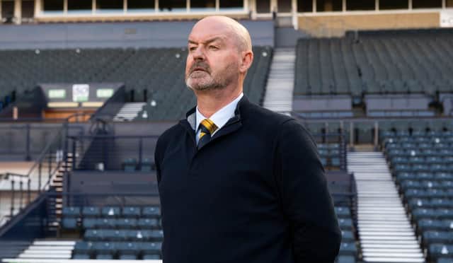 Scotland manager Steve Clarke can look into the future with plenty options.