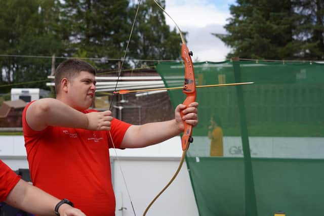 Kyle Stevenson, 17, supported by Enable