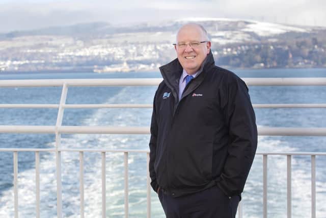 Caledonian Maritime Assets Limited chief executive Kevin Hobbs said he had increasing confidence in Ferguson Marine. Picture: Susie Low