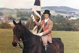 Ross Thomson was appointed Selkirk Royal Burgh Standard Bearer in 1975