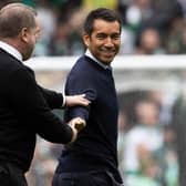 Celtic manager Ange Postecoglou has acknowledged Michael Beale's Rangers impact but believes Giovanni van Bronckhorst's endeavours deserve appreciation. (Photo by Craig Williamson / SNS Group)