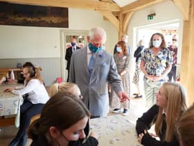 HRH The Duke of Rothesay, president of The Prince's Foundation, attended the launch of Food For The Future. Picture: Guy Hinks