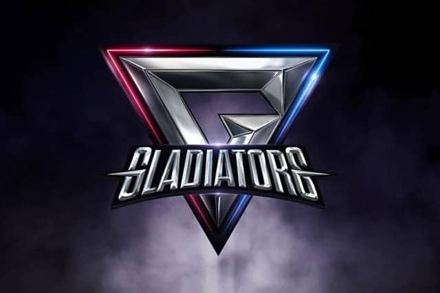 New logo for Gladiators. (Pic credit: BBC)