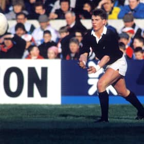 Craig Chalmers was outstanding in his early years in a Scotland jersey, playing a key role in the 1990 Grand Slam.