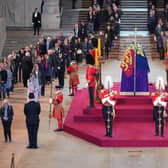 Around a quarter of a million people paid their respects in person to the Queen by viewing her coffin as it lay in state in London.