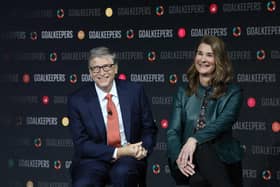 Melinda and Bill Gates have announced they are separating after 27 year-long marriage (Photo by LUDOVIC MARIN/AFP via Getty Images).
