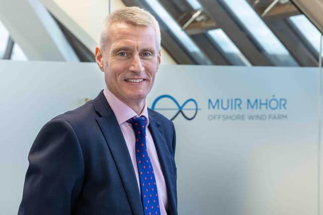 David Hinshelwood, project director for Muir Mhòr Offshore Wind Farm.