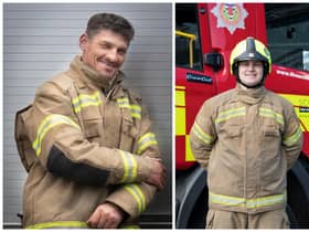 Rob Wainwright's son Alex follows in his father's footsteps to become a firefighter with Scottish Fire and Rescue Service (Scottish Fire and Rescue Service)