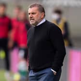 Celtic manager Ange Postecoglou on the touchline during the 4-2 win over Jablonec (Photo by Vlastimil Vacek / SNS Group)