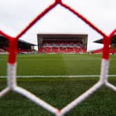 Pittodrie will have more than five and a half thousand for the visit of BK Hacken. (Photo by Craig Foy / SNS Group)