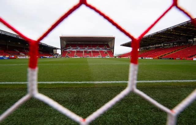 Pittodrie will have more than five and a half thousand for the visit of BK Hacken. (Photo by Craig Foy / SNS Group)