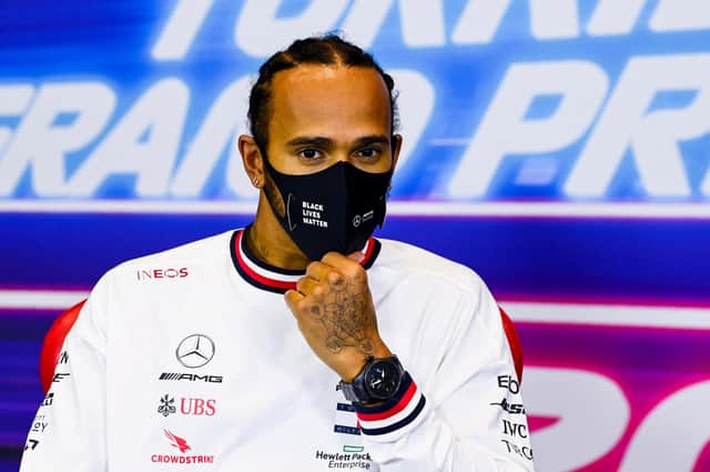 Lewis Hamilton has been tipped to win a knighthood. Picture: Mark Sutton/Getty Images