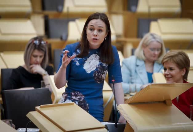 Scottish Finance Secretary Kate Forbes. Picture: Andrew Cowan/Scottish Parliament