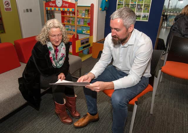 Staff from a combination of Social Work, NHS, Housing, Community Safety and Police carried out engagement and house visits in Inverurie.