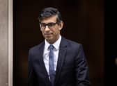 Rishi Sunak departs Downing Street ahead of the weekly Prime Minister's Questions in the House of Commons. Picture: Dan Kitwood/Getty Images