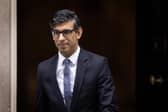 Rishi Sunak departs Downing Street ahead of the weekly Prime Minister's Questions in the House of Commons. Picture: Dan Kitwood/Getty Images
