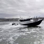 The 11-metre rigid hull inflatable boat can carry eight people and is adapted for the challenging sea conditions around Orkney.