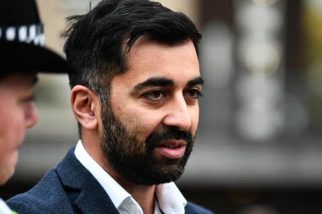Justice Secretary Humza Yousaf