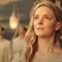 Morfydd Clark as Galadriel in The Lord of the Rings: The Rings of Power (Amazon Prime Video)