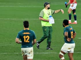 Rassie Erasmus, South Africa's director of rugby, has been indulging in mind games. Picture: David Rogers/Getty Images