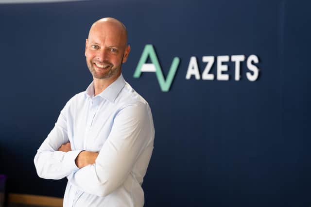 'Azets is growing rapidly in Scotland, and investing in people and talent-development is a key strategy,' says Peter Gallanagh of Azets. Picture: Ashley Coombes/Epic Scotland.