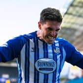 Kyle Lafferty could return to Ayrshire, six months after leaving Kilmarnock.  (Photo by Roddy Scott / SNS Group)