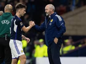Steve Clarke has urged Kieran Tierney to knuckle down at Arsenal for the rest of the season.