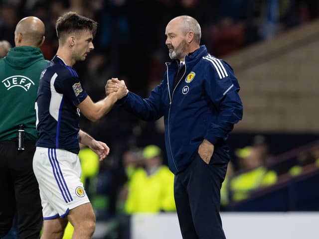 Steve Clarke has urged Kieran Tierney to knuckle down at Arsenal for the rest of the season.