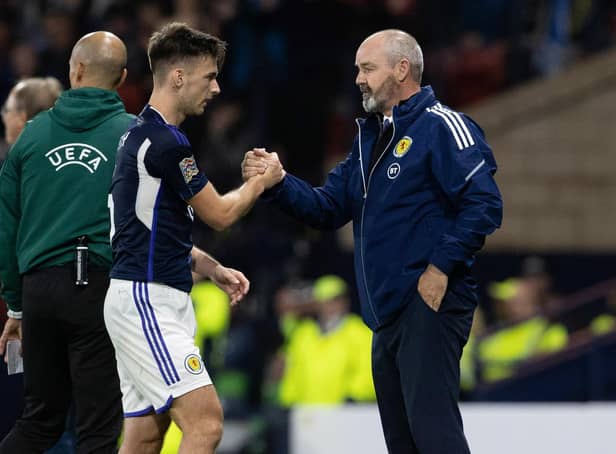 Steve Clarke has urged Kieran Tierney to knuckle down at Arsenal for the rest of the season.
