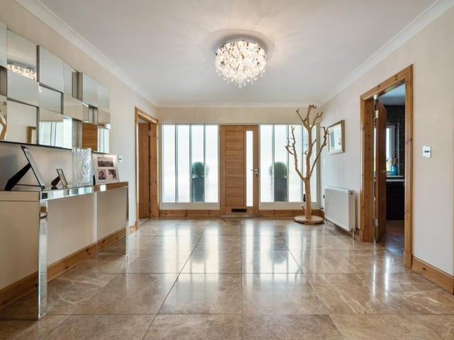Reception hallway.