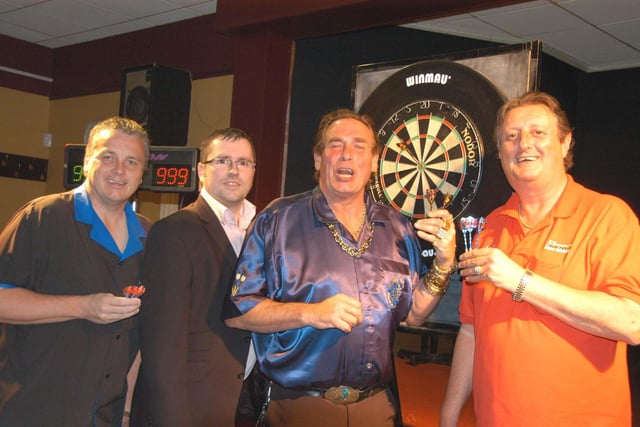 Heppies Sports and Social Club in North Hylton Road, Sunderland, welcomed three darts legends 13 years ago, including Eric Bristow. Eric was a star in series 12 of I'm A Celebrity.