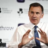 Chancellor of the Exchequer Jeremy Hunt. Picture: Jordan Pettitt/PA Wire