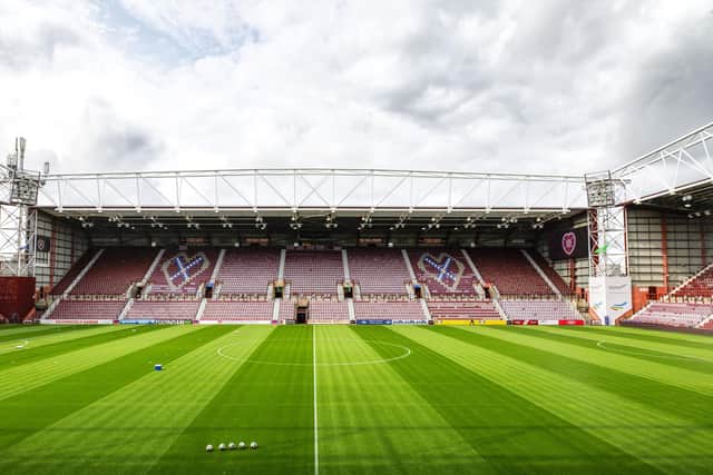 Hearts host Greek side PAOK in the Europa Conference League play-off first leg at Tynecastle Park. (Photo by Mark Scates / SNS Group)