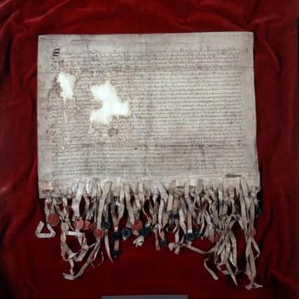 Half of Scots had not heard of the Declaration of Arbroath.