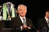 Outgoing Celtic chairman Ian Bankier attends his final AGM before stepping down at the end of the calendar year. (Photo by Craig Williamson / SNS Group)