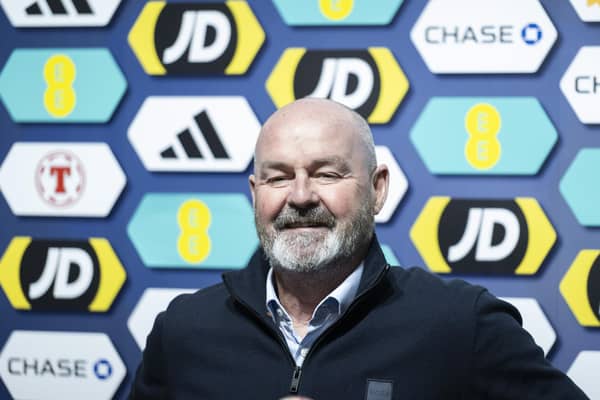 Scotland head coach Steve Clarke will be able to name a 26-man squad for Euro 2024 in Germany. (Photo by Paul Devlin / SNS Group)