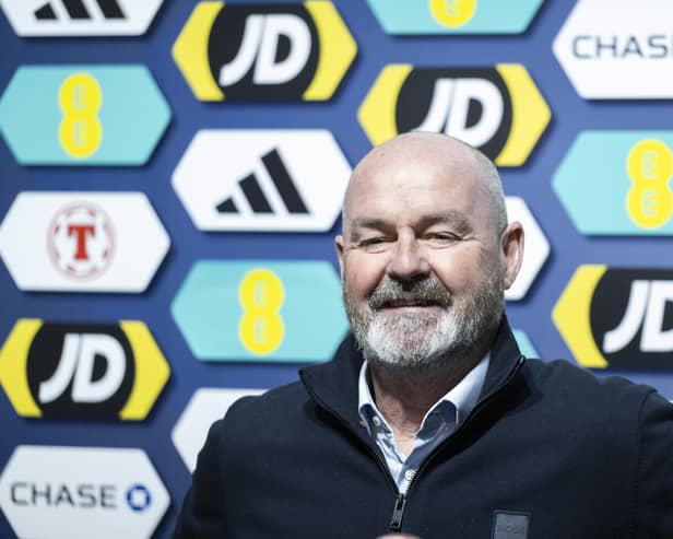 Scotland head coach Steve Clarke will be able to name a 26-man squad for Euro 2024 in Germany. (Photo by Paul Devlin / SNS Group)