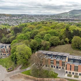West Craig is nestled within Craighouse's 52-acres of mature woodlands and open lawns
