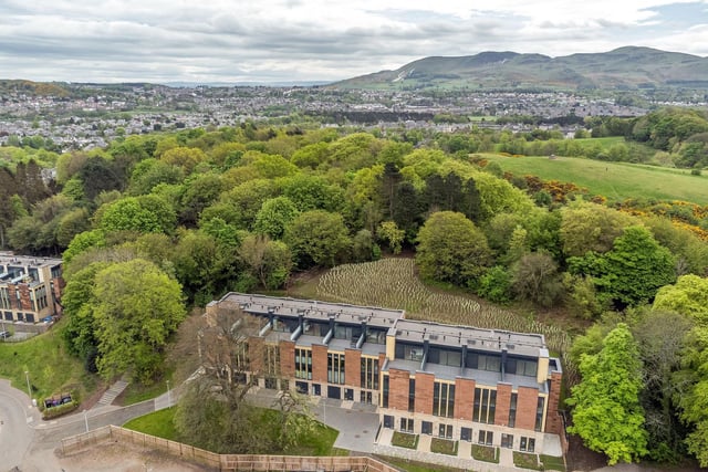 West Craig is nestled within Craighouse's 52-acres of mature woodlands and open lawns