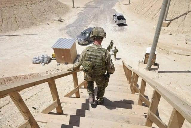 Scots soldiers in Iraq