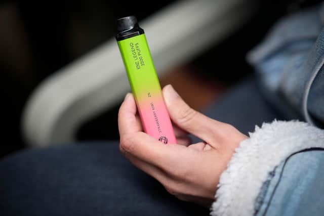 Scottish pupils are being caught with vapes containing illegal substances