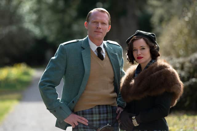 'A Very British Scandal' depicts the much-publicised divorce between Ian Douglas Campbell (played by Paul Bettany) and Margaret Campbell (played by Claire Foy). CREDIT - Blueprint Pictures/Alan Peebles
