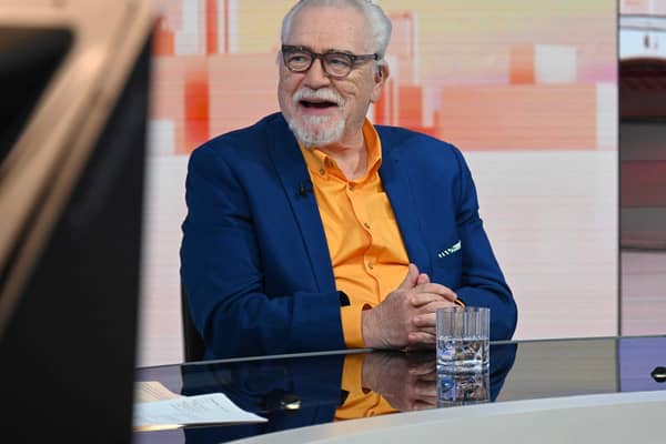 Actor Brian Cox, appearing on the BBC 1 current affairs programme, Sunday With Laura Kuenssberg