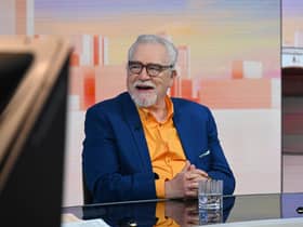 Actor Brian Cox, appearing on the BBC 1 current affairs programme, Sunday With Laura Kuenssberg