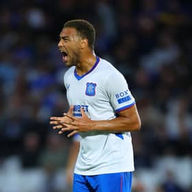 Cyriel Dessers struck a 94th minute equaliser to earn Rangers a 1-1 draw away to Dynamo Kyiv in Poland. (Photo by Dan Istitene/Getty Images)