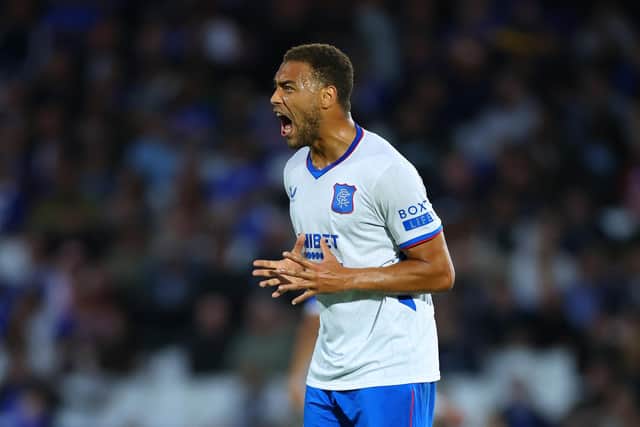 Cyriel Dessers struck a 94th minute equaliser to earn Rangers a 1-1 draw away to Dynamo Kyiv in Poland. (Photo by Dan Istitene/Getty Images)