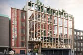 An artist's Impression of the new Charles Huang Advanced Technology & Innovation Centre (CHATIC), which is scheduled for completion in 2026.